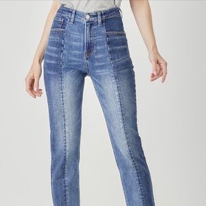 Risen high rise slim straight Jean